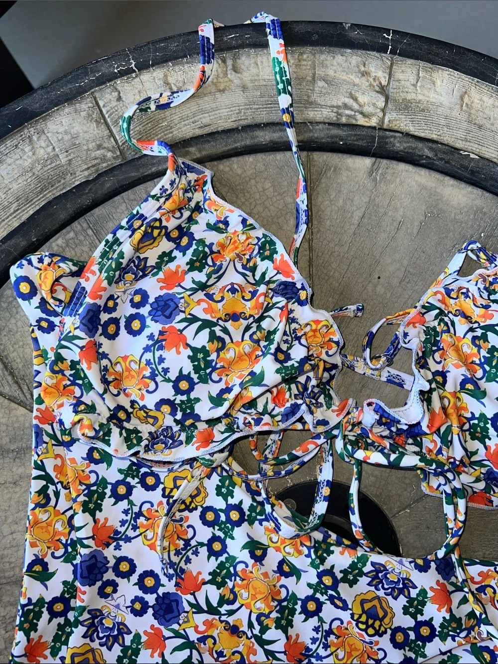 Zaful vibrant floral